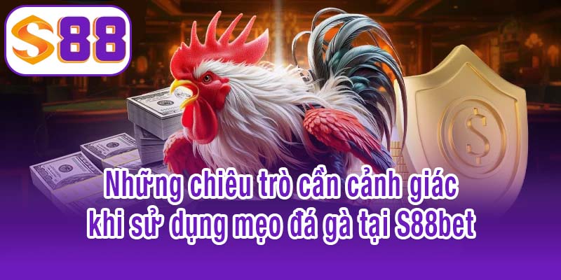 Những chiêu trò cần cảnh giác khi sử dụng mẹo đá gà tại S88bet